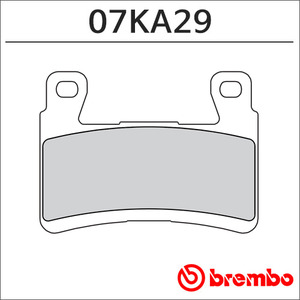 브램보 ZX6R 브레이크패드 프론트(13-),07KA29