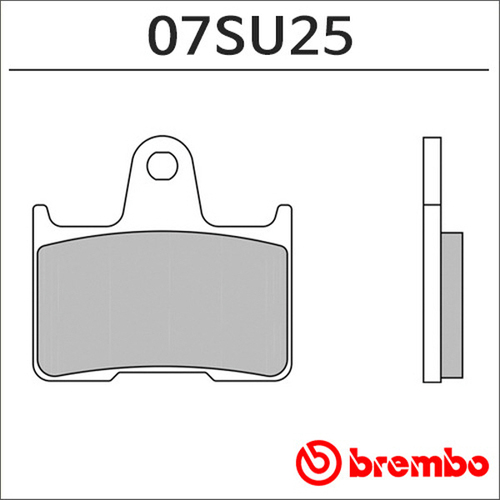 브램보 GSX-1400 브레이크패드 리어(02-),07SU25SP