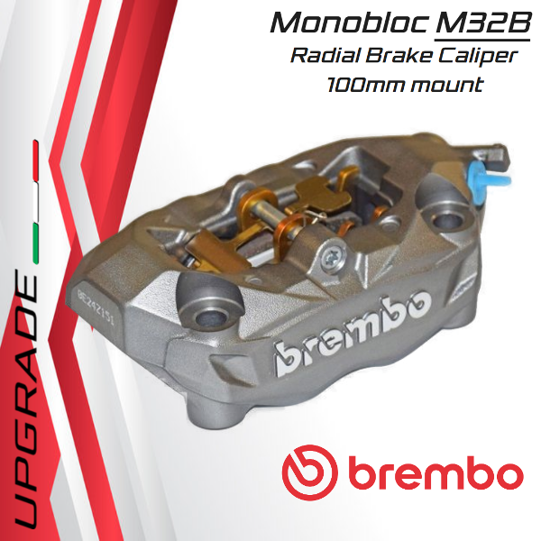 [brembo] M32B 100mm 래디얼 모노블럭 캘리퍼 [20B690x3]