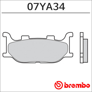 브램보 FZ6 브레이크패드 프론트(04-06),07YA34SA
