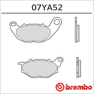 브램보 MT-03 브레이크패드 프론트 07YA52