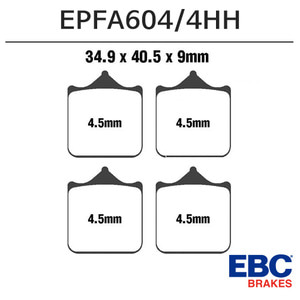 EBC브레이크패드 EPFA604HH