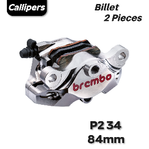 Brembo Racing Caliper CNC P2 34 NICKEL [120A44140]